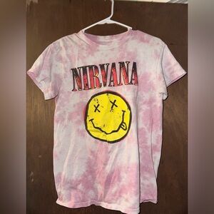 Pink Nirvana Graphic Tee